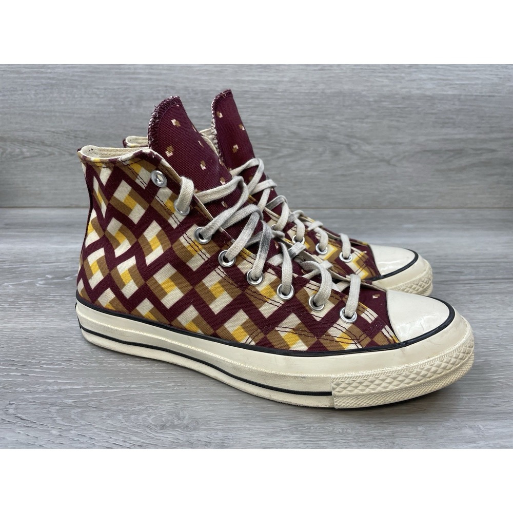 Converse Chuck Men's High Twisted Classics Zig Zag Canvas Sneakers 8 Shoes